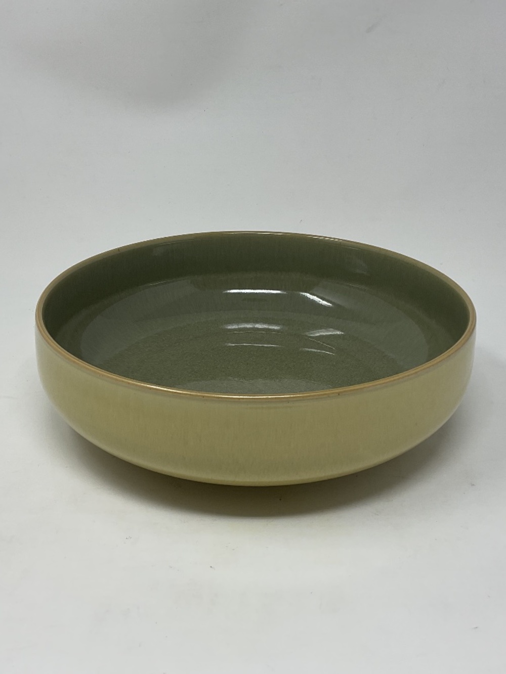 Denby Fire Sage (retired) Stoneware 9” Serving Bowl (2 available $95 EACH)